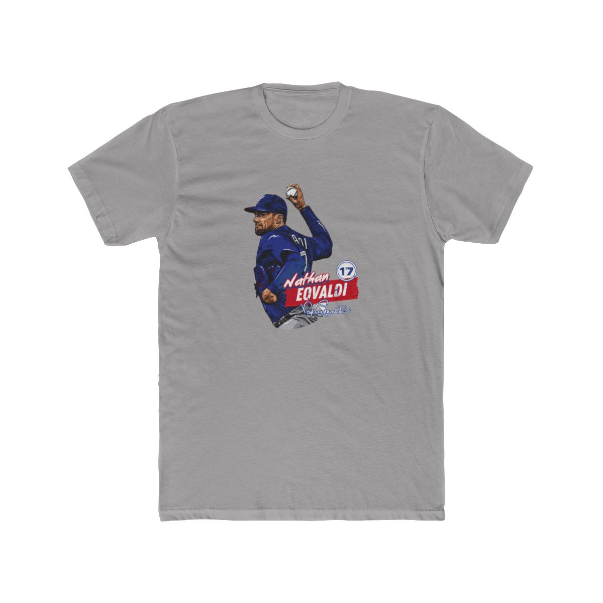 Nathan - Eovaldi Texas Dots T Shirt - Official t-shirts merchandise