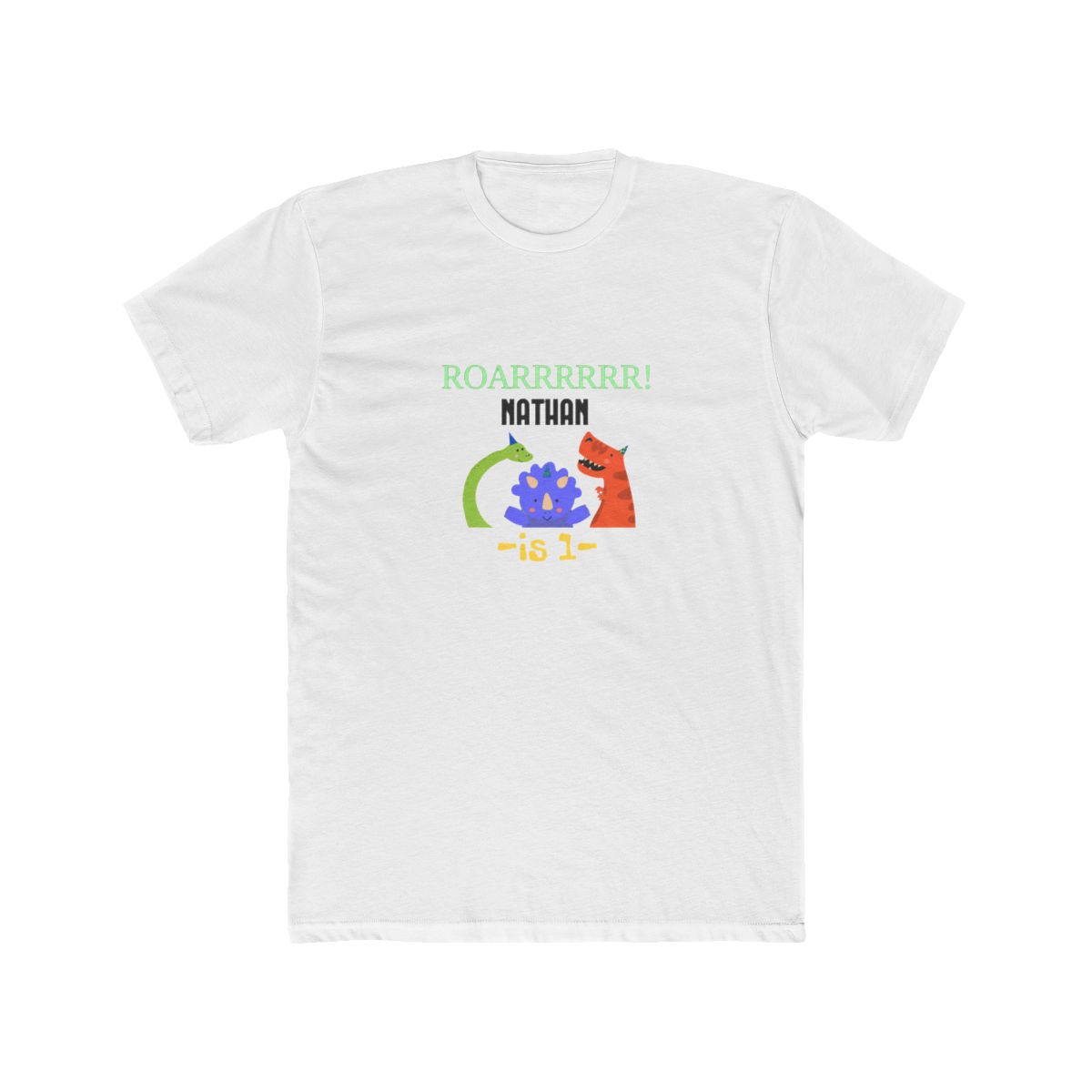 Happy First Birthday NATHAN T Shirt - Official t-shirts merchandise
