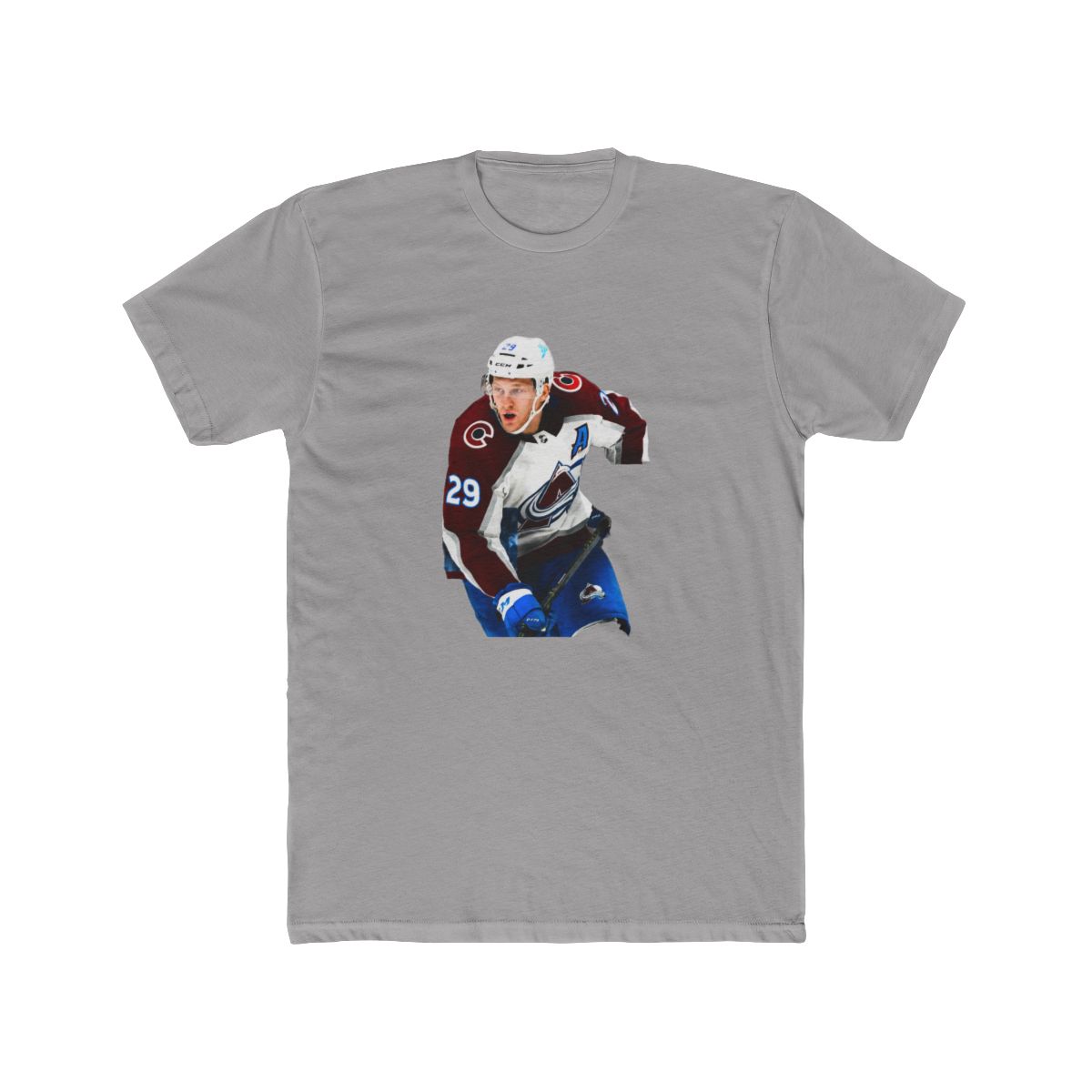 Nathan MacKinnon Ice Hockey Edit Avalanche T Shirt - Official t-shirts merchandise