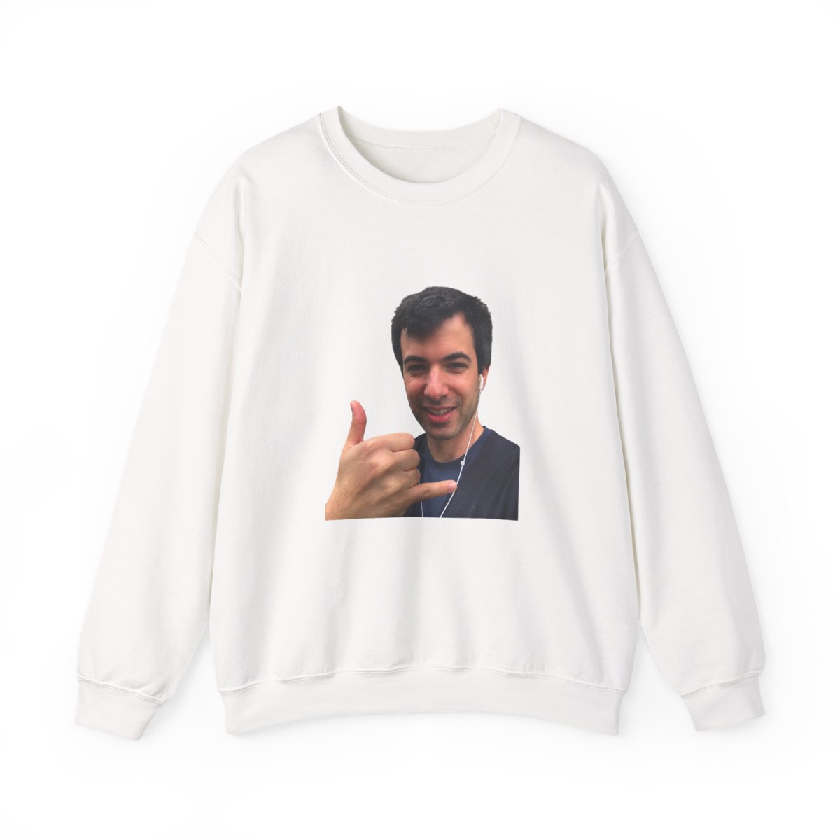 Nathan Fielder Heavy Blend™ Crewneck Sweatshirt - Official sweatshirts merchandise