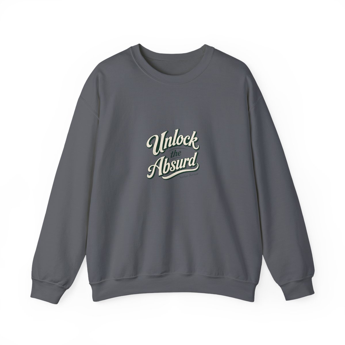 Nathan Barnatt "Unlock the Absurd" Crewneck - alternate angle 5, merchandise