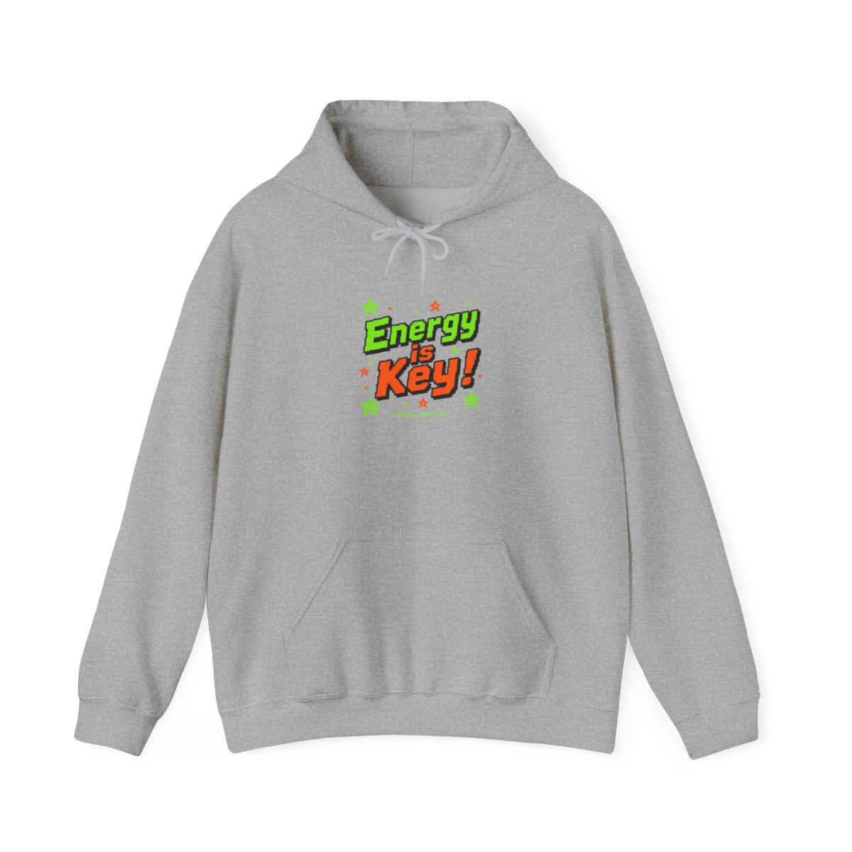 Nathan Barnatt "Energy is Key!" Hoodie - alternate angle 3, merchandise