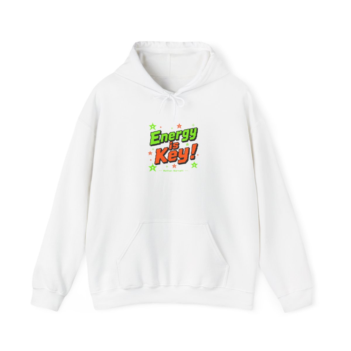 Nathan Barnatt "Energy is Key!" Hoodie — official Nathan Barnatt Hoodies