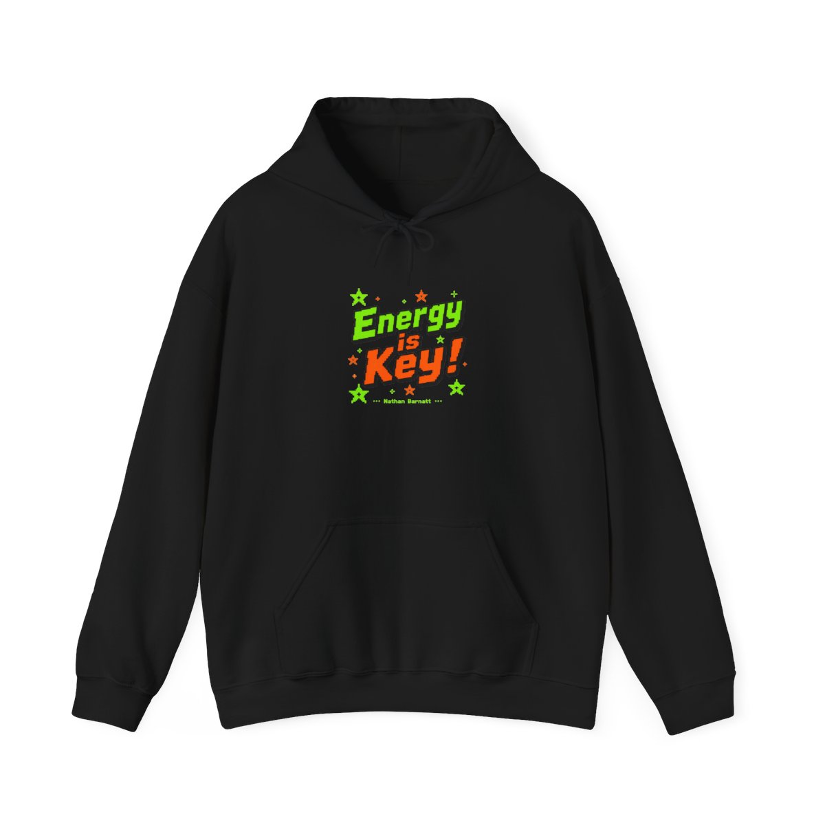 Nathan Barnatt "Energy is Key!" Hoodie - alternate angle 2, merchandise