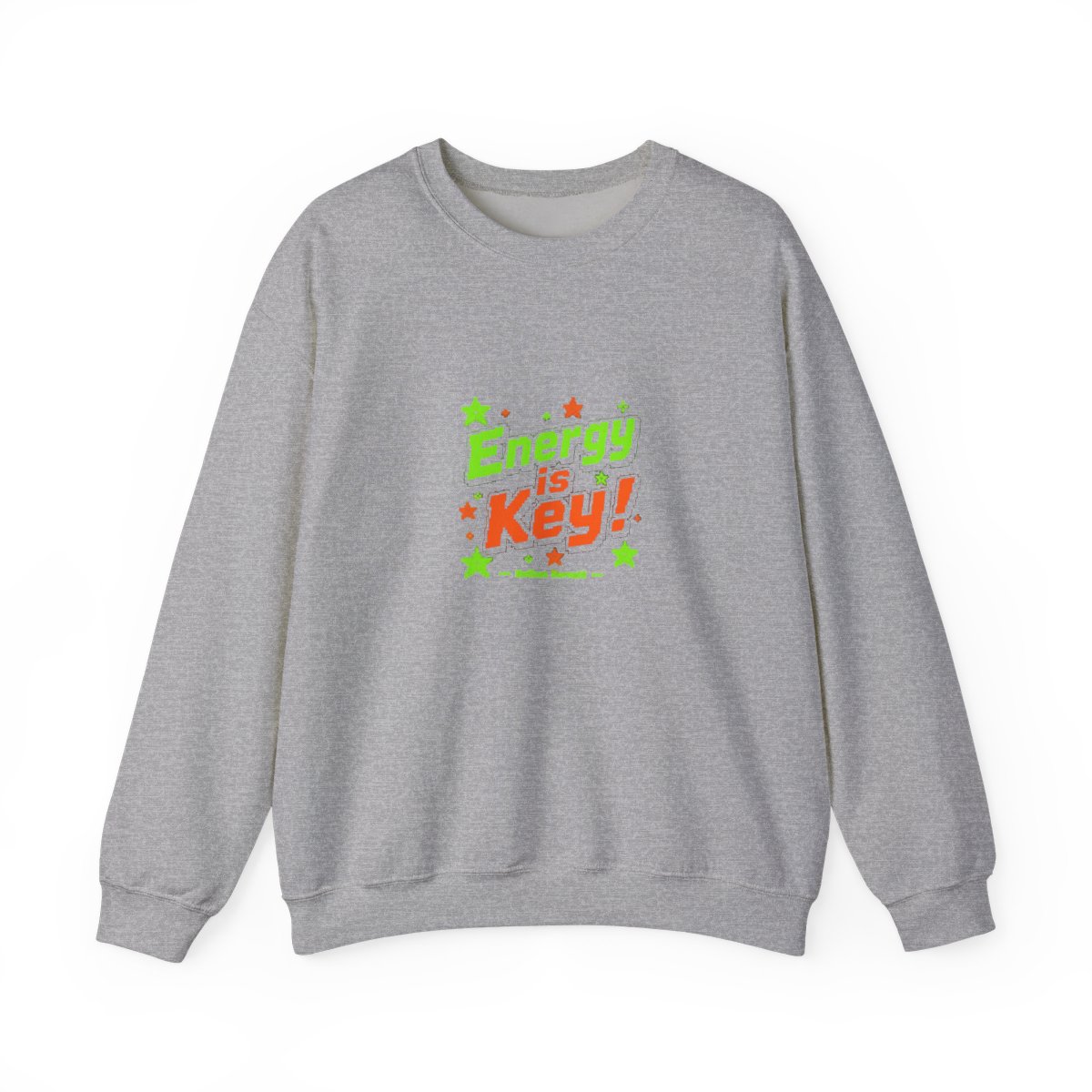 Nathan Barnatt "Energy is Key!" Crewneck - alternate angle 5, merchandise