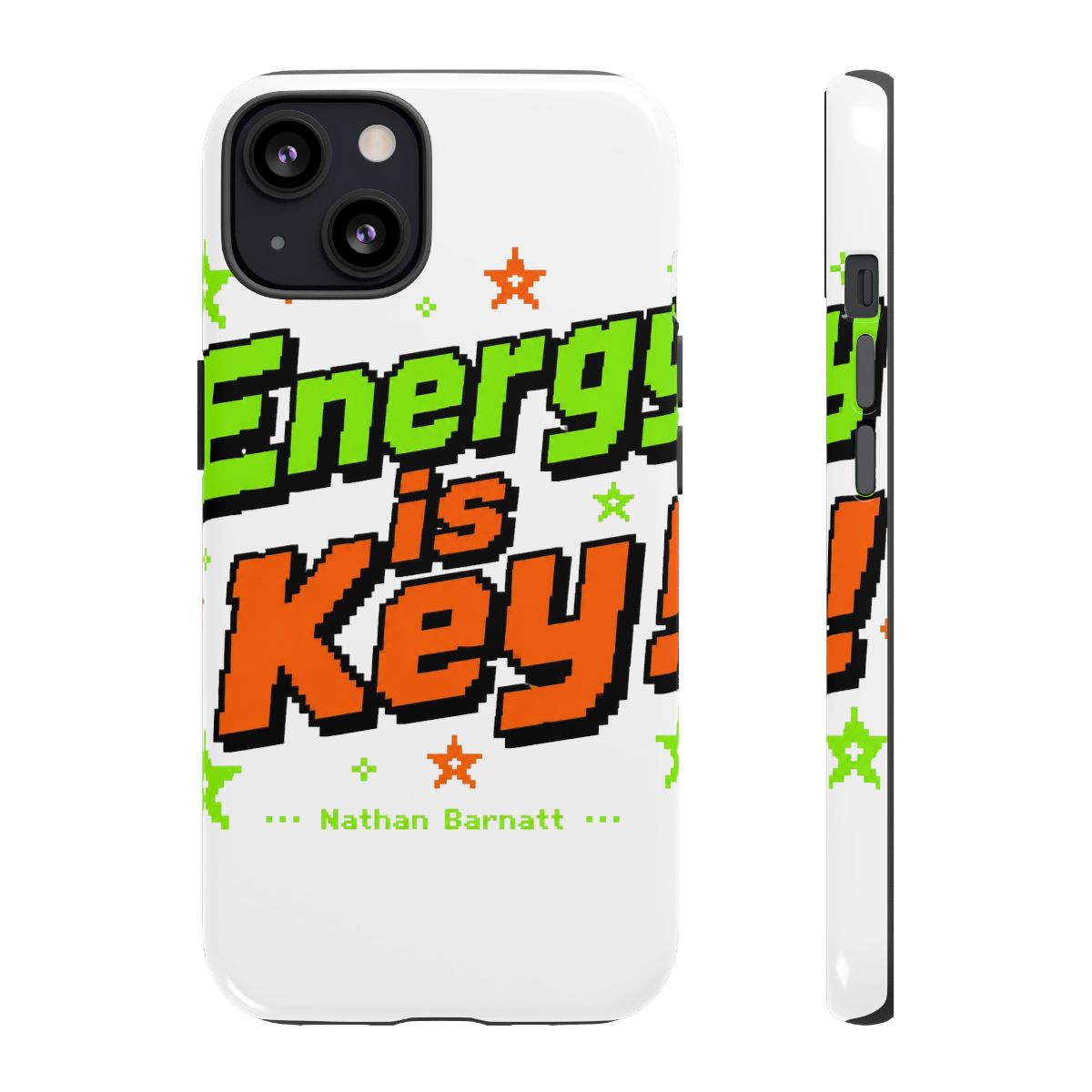 Nathan Barnatt "Energy is Key!" Phone Case - Nathan Barnatt official Phone Cases merch