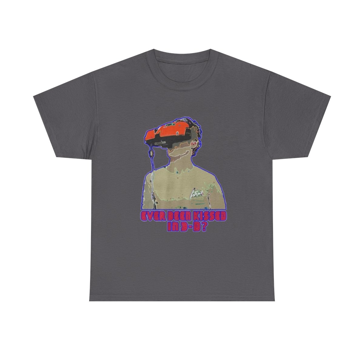 VR Headset Vintage Statue Graphic Tee | Retro Vaporwave Aesthetic Nathan Barnatt - alternate angle 5, merchandise