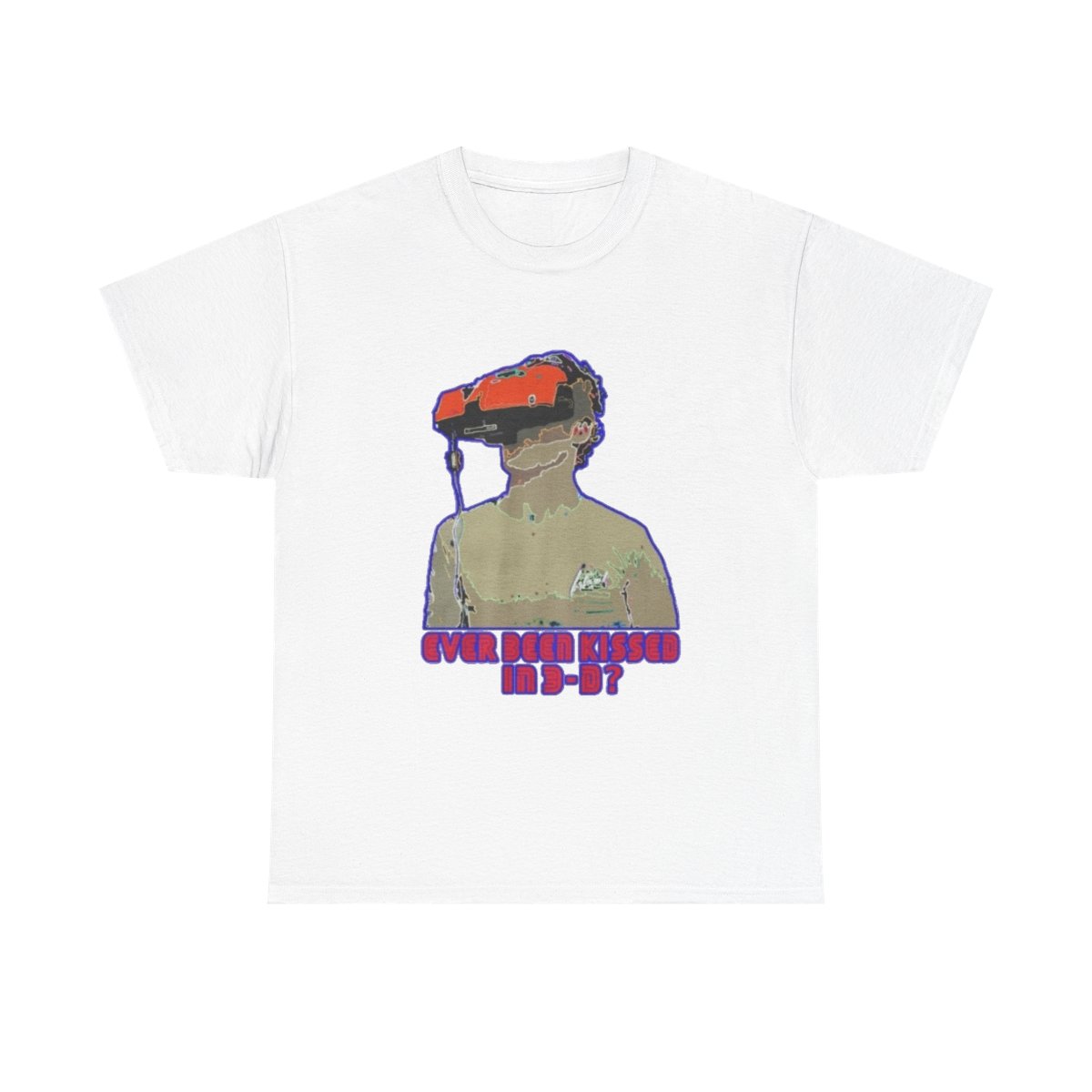 VR Headset Vintage Statue Graphic Tee | Retro Vaporwave Aesthetic Nathan Barnatt - Official T-Shirts merchandise