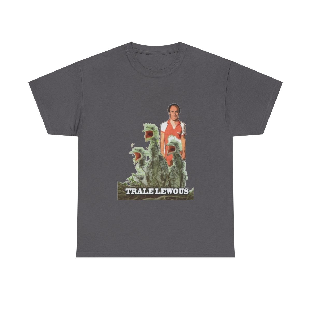 Trale Lewous character trio Tee | Dinosaur heads graphic T‑shirt Nathan Barnatt - alternate angle 5, merchandise