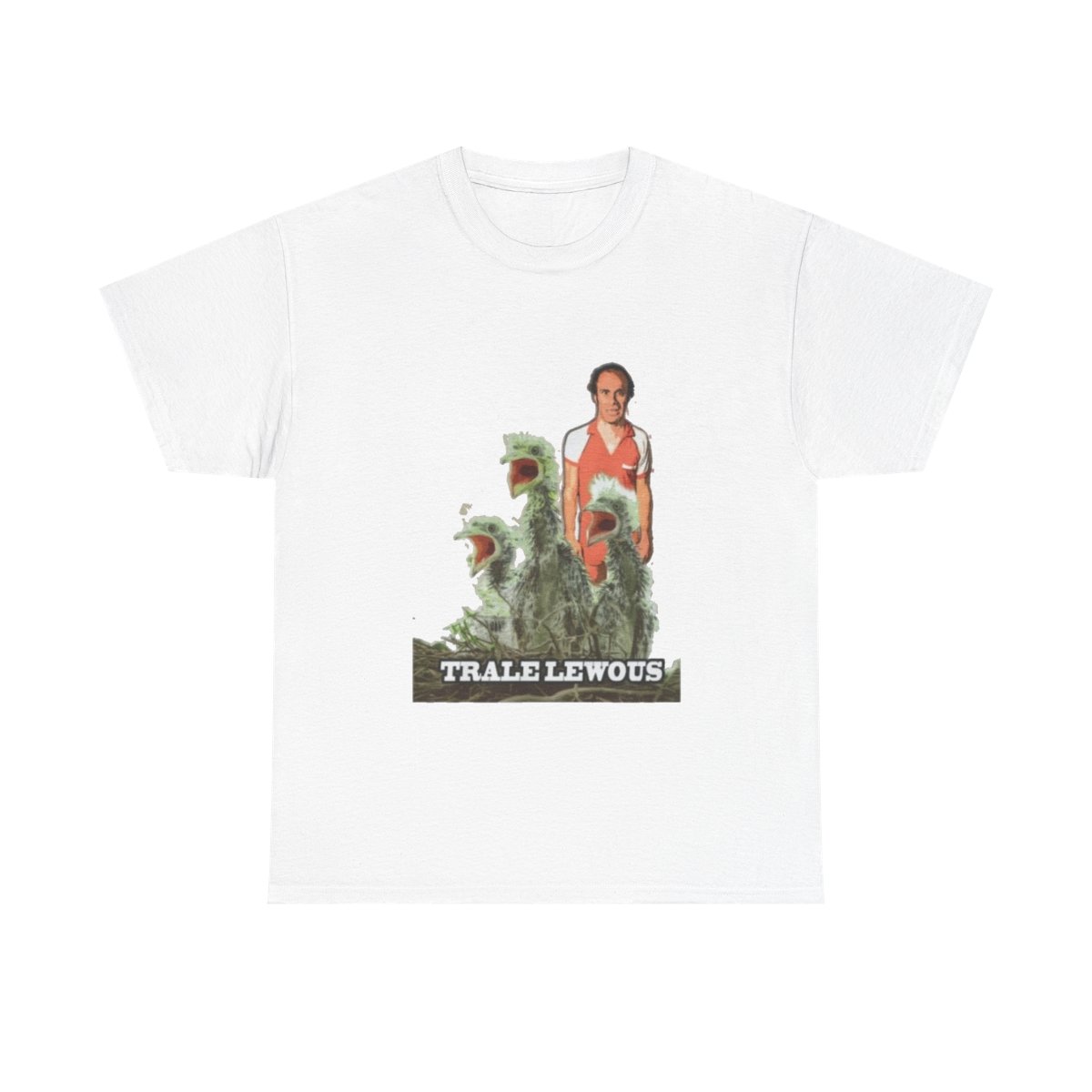 Trale Lewous character trio Tee | Dinosaur heads graphic T‑shirt Nathan Barnatt - Official T-Shirts merchandise