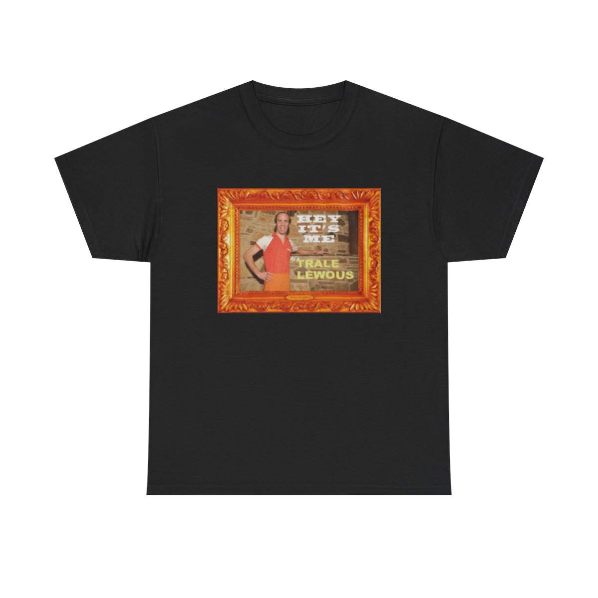 Vintage Pinup Poster Tee | Retro Frame, Cheerful 1950s Pin Up Art Nathan Barnatt - alternate angle 2, merchandise